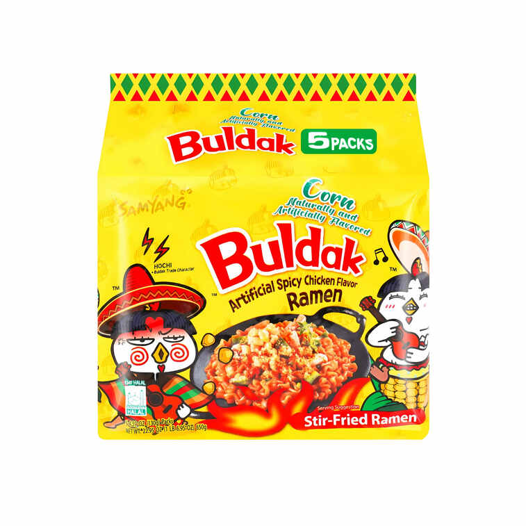 BULDAK NOODLES CORN FLAVOR 